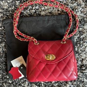 Virsabags Etsy leather mini bag